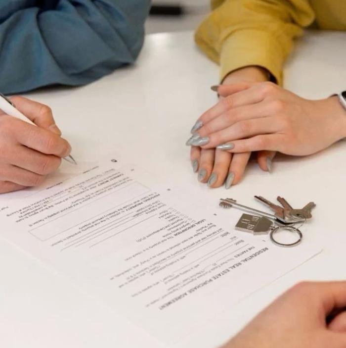 Firma de una operación inmobiliaria